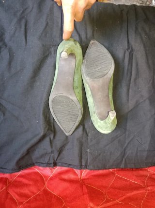 Zapatos de tacón BEDA piel verde T38