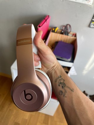Beats Solo 3 Oro Rosa Senza Fili + Cavi