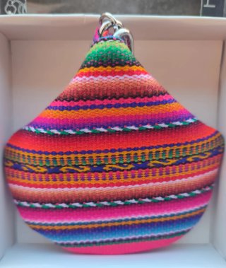 Monedero Étnico Tejido Multicolor