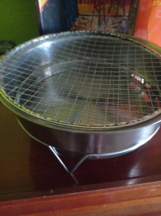 Barbacoa de mesa redonda
