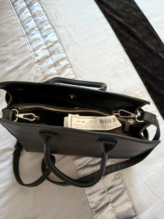 Bolso Negro Tipo Tote