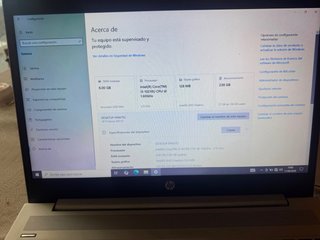 Portátil HP ProBook Plata