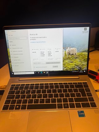 Portátil HP ProBook Plata