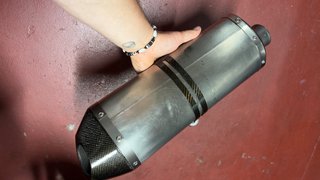 Akrapovic Titanio Línea Racing 52mm de colección