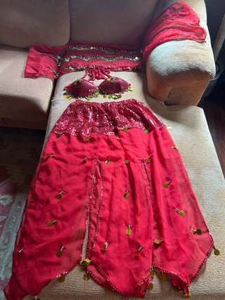 CONJUNTO PARA DANZA MORISCA DE TRES PIEZAS