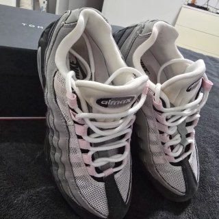 Nike Air Max 95 OG, Color Rosa Gris,T37