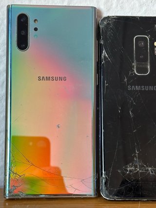 Lote 3 Samsung S20, Note10 para piezas