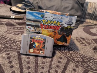 Nintendo 64 Pokémon Stadium + Transfer Pak