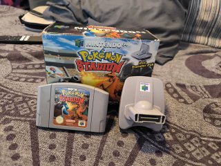Nintendo 64 Pokémon Stadium + Transfer Pak
