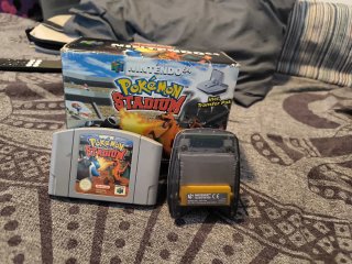 Nintendo 64 Pokémon Stadium + Transfer Pak