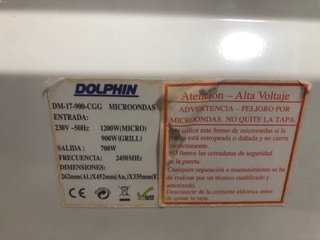 Microondas Dolphin Blanco