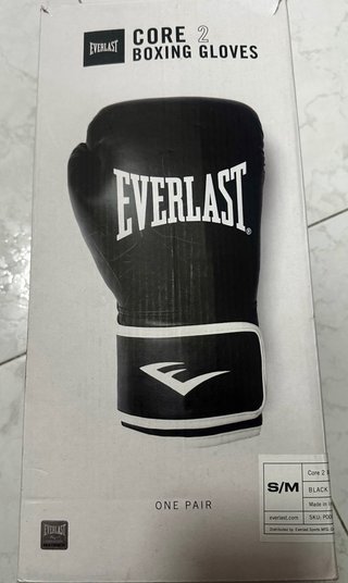 Guantes de Boxeo Everlast Core 2 Negro