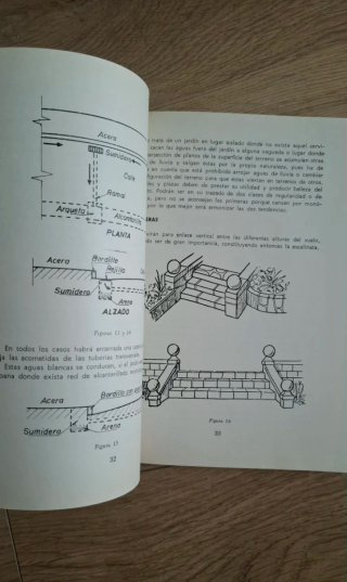 Libro antiguo Jardines, Jose Maria Igoa