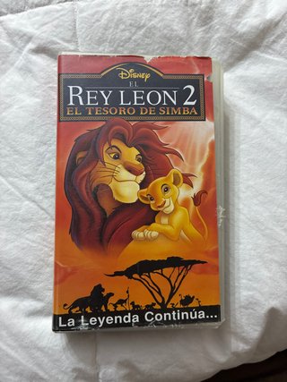 El Rey León 2: El Tesoro de Simba VHS