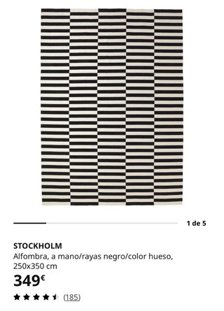 Alfombra IKEA Stockholm Grande Lana