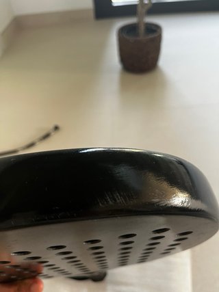 Pala de pádel negra sin marca