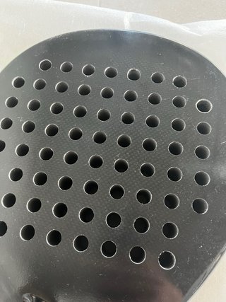 Pala de pádel negra sin marca