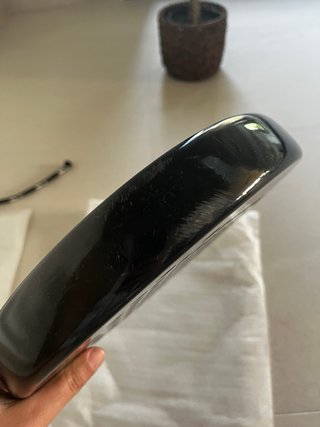 Pala de pádel negra sin marca