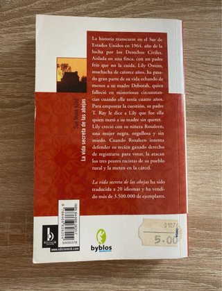 LibroLa vida secreta de las abejas - Sue Monk Kidd