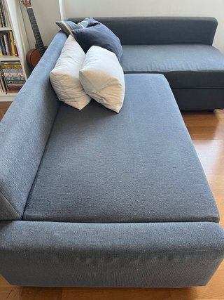 Sofá cama 3 plazas gris ELEGANTE Y CÓMODO