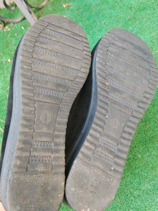 Zapatos planos negros talla 41