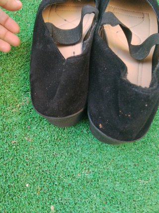 Zapatos planos negros talla 41