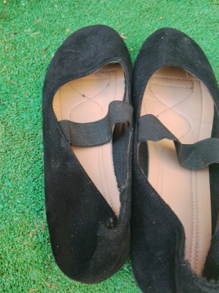 Zapatos planos negros talla 41