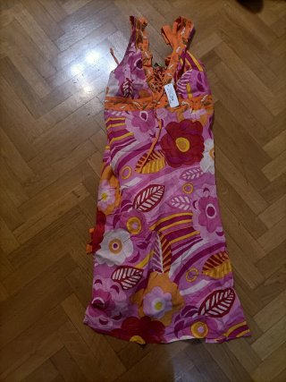 Vestido Verano Estampado Talla S