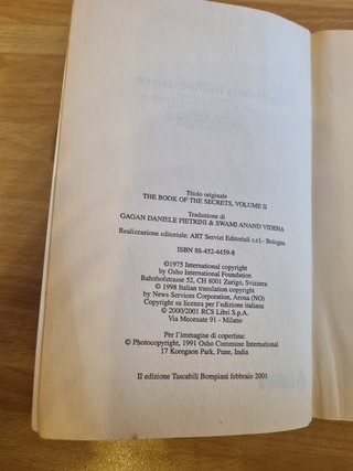 libro Osho i segreti della trasformazione