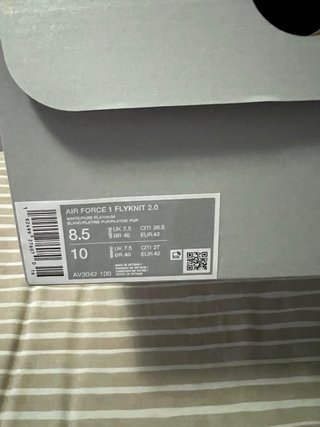 Nike Air Force Flyknit 2.0 Talla 42