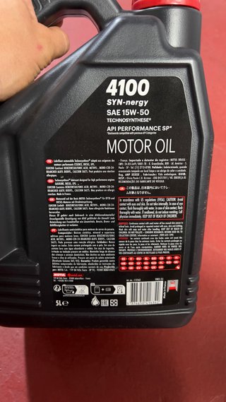 Aceite Motul 4100 SYN-nergy 15W-50 5L
