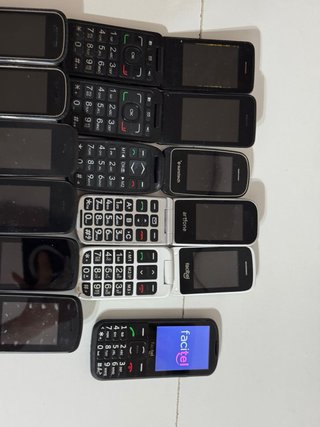 Lote de móviles variados