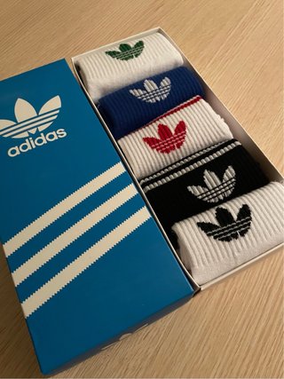 Pack 5 calcetines Adidas colores