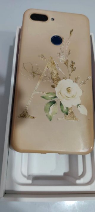 Xiaomi Mi 8 Lite blu con custodia