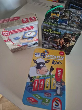 Lote de juegos de mesa y puzzles