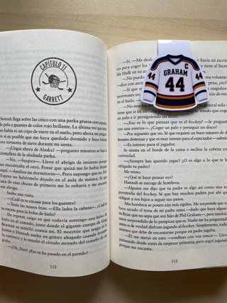Marcapáginas Magnético Camiseta Graham