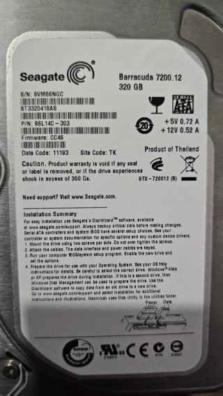 2 Discos Duros HHD 500GB y 320GB + Base Sveon