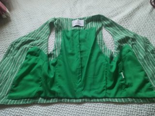 Chaleco verde Stradivarius Talla M
