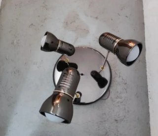 Lámpara de techo 3 focos