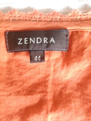 Camisa ZENDRA naranja talla 44