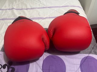 Guantes de Boxeo Rojos 12 oz