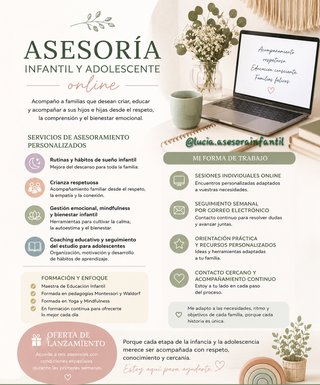 Coaching para familias y adolescentes.
