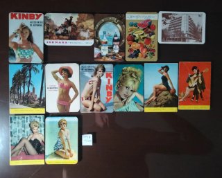 LOTE DE 150 CALENDARIOS DESDE 1959 A 1983