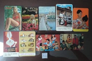 LOTE DE 150 CALENDARIOS DESDE 1959 A 1983