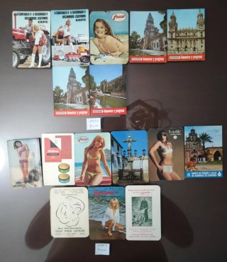 LOTE DE 150 CALENDARIOS DESDE 1959 A 1983
