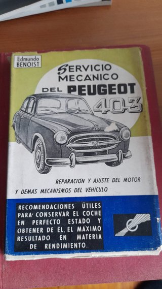Manual Servicio Mecánico Peugeot 403