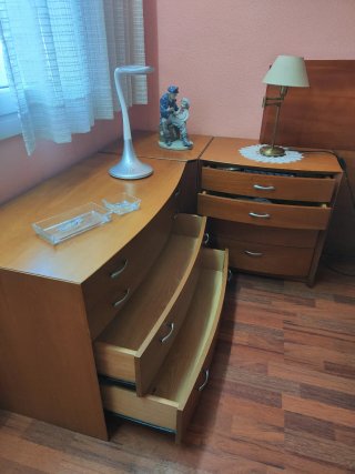 Mueble dormitorio madera