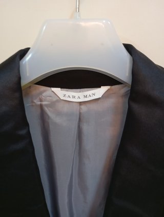 Blazer negro Zara Man