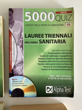 Cinquemila quiz lauree triennali sanità. Con CD...
