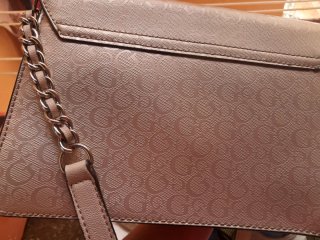 Bolso Guess Beige/Dorado Original